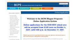 Desktop Screenshot of bcpsonlineapplication.com